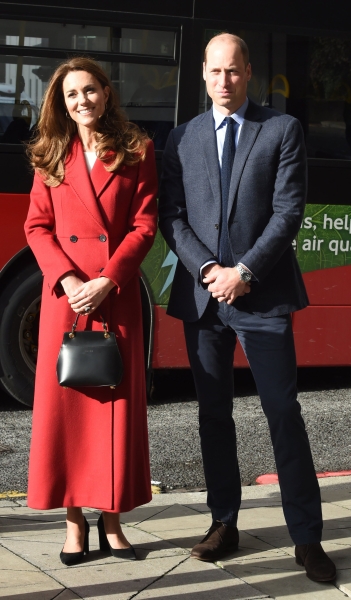 Kate Middleton Jazzes Up an Old McQueen Coat With a Festive Twist