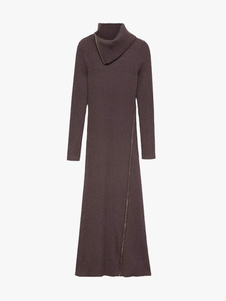 Knitted, Draped, and Artful: 6 Winter Dress Styles to Sport in the Cold