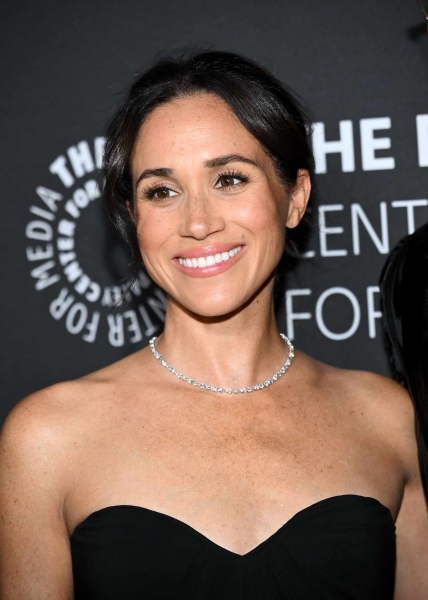 Last night at the 2024 Paley Honors Fall Gala, Meghan Markle wore a gorgeous nude lip. Here, her makeup artist Daniel Martin reveals the two must-have products he used for the Duchess of Sussex's classically beautiful look.