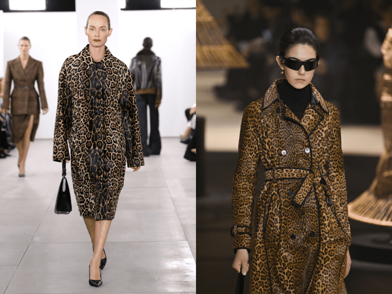 Leopard print is one of this year's biggest trends, and the animal print statement coat is the best way to wear it this winter. Trace the history of the outerwear piece from '90s Carolyn Bessette-Kennedy to the indie sleaze era and beyond—plus, styling tips, where to shop it, and more.