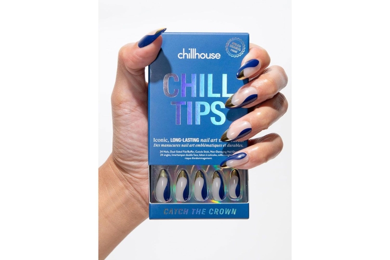 Oprah’s favorite press-on nails are from beauty writer-approved brand Chill Tips. Shop her three favorite sets for $48, or individual styles for $16 each, at Amazon.