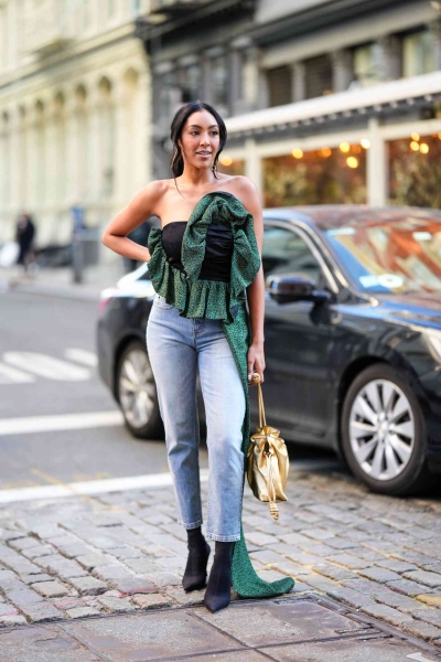 Skinny jean outfits will never go out of style. To prove it, we're sharing how to style skinny jeans 16 different ways, as seen on street style stars.