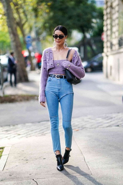 Skinny jean outfits will never go out of style. To prove it, we're sharing how to style skinny jeans 16 different ways, as seen on street style stars.