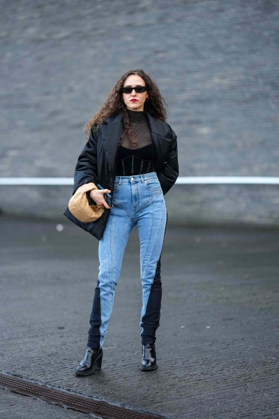 Skinny jean outfits will never go out of style. To prove it, we're sharing how to style skinny jeans 16 different ways, as seen on street style stars.