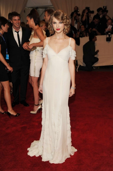 Taylor Swift has been serving looks both on and off the red carpet for well over a decade. Here are some her best looks, starting with her very first Met Gala in 2008.