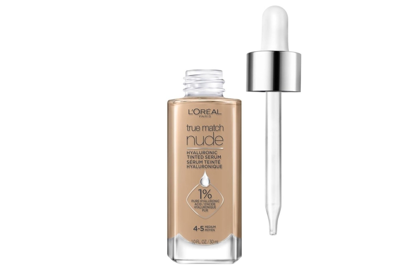 The L'Oreal Paris True Match Nude Hyaluronic Tinted Serum Foundation is on sale for $13 at Amazon. Helen Mirren has worn the wrinkle-smoothing, skin-plumping tint, which has more than 11,000 five-star ratings at Amazon.