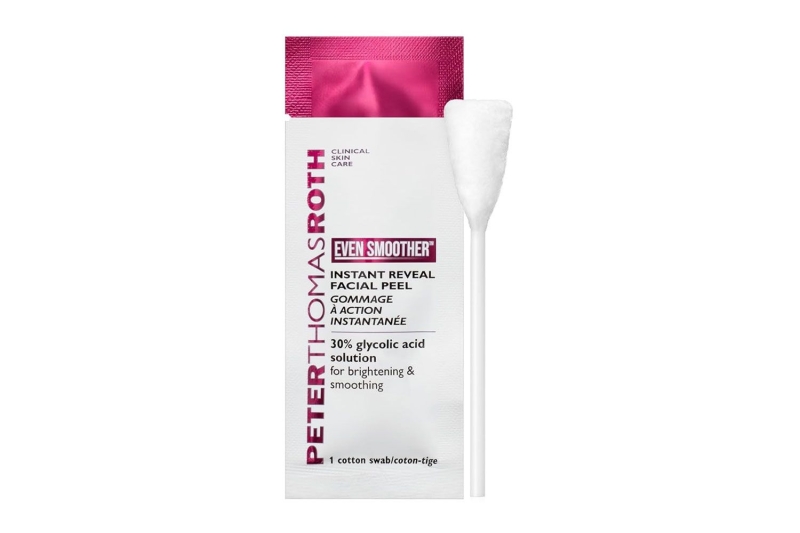 The Peter Thomas Roth Radiance Peel Mask is $30 at Amazon. Shoppers say the glycolic acid formula, which hails from a brand Lindsay Lohan uses, works quickly at smoothing rough texture and brightening the skin.