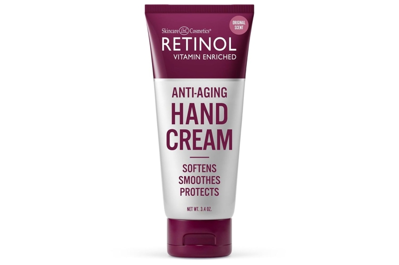 The Skincare L De L Cosmetics Retinol Anti-Aging Hand Cream is $19 at Amazon, where shoppers with mature skin call it a miracle worker. The formula smooths crepey texture, plumps dry skin, and fades age spots.