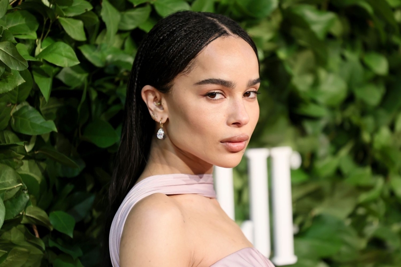 Zoë Kravitz wore an elegant lilac gown with sultry cutouts and an Old Hollywood detail for her first red carpet appearance following her split from Channing Tatum. She donned the number at the 2024 Gotham Awards in New York City, where she presented a tribute.