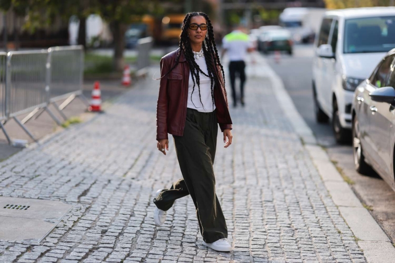 A TikToker is going viral for her "Seesaw" styling method, which is a hack for transforming baggy, oversized outfits and making them look more balanced. Here's how to try the trend yourself.