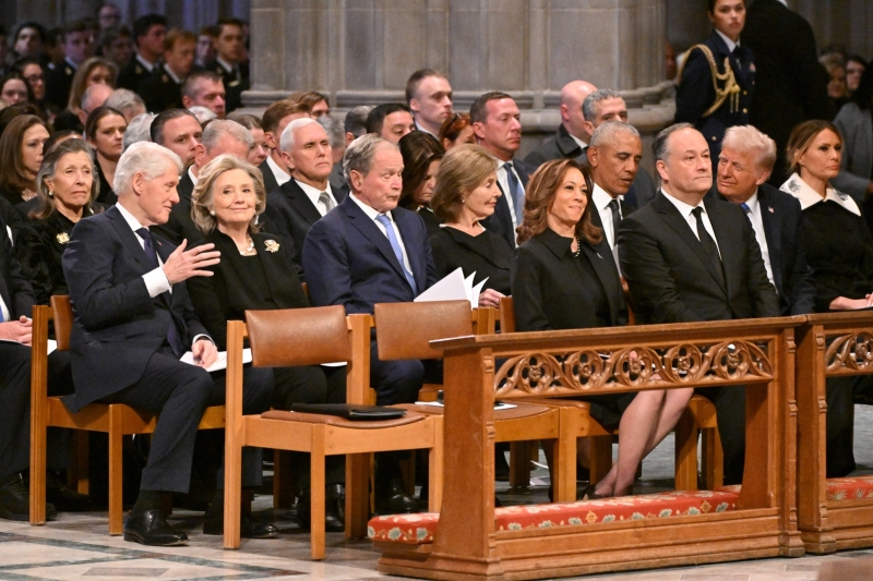 At President Jimmy Carter’s Funeral, Attendees Stick With Tradition and a Strand of Pearls