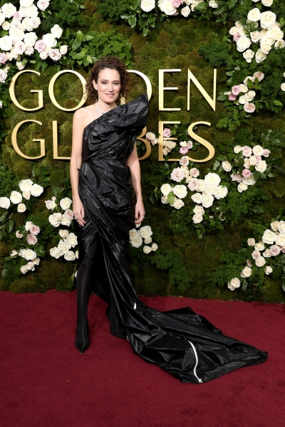 Coralie Fargeat Was the Best Dressed Director at the Golden Globes