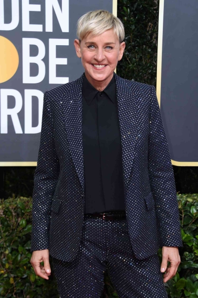 Ellen DeGeneres was seen with salt and pepper gray hair, an updated look from her usual blonde, while out in Montecito, California on January 14, 2025.