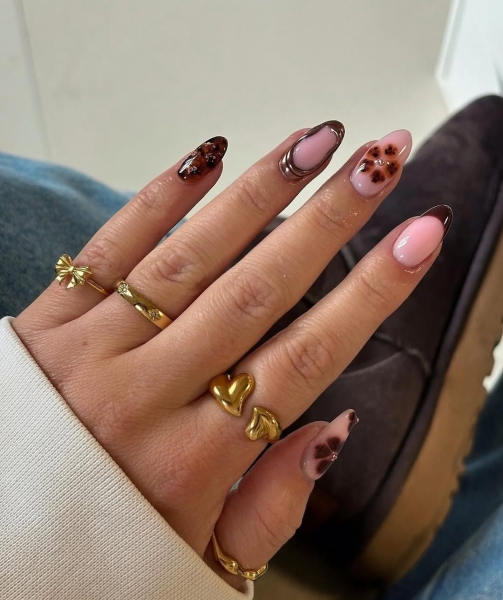 Explore 15 ways to try out the mocha manicure trend. Whether your nails clean and simple or over-the-top ornate, we've got the best look for you.