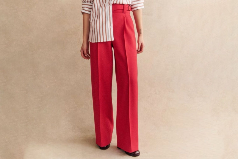 Glenn Close wore wide-leg trousers on The Drew Barrymore Show. Oversized trousers have been worn by Elle Fanning, Ayo Edebiri, Katie Holmes, and Demi Moore. Shop the comfy-chic trend starting at $35.