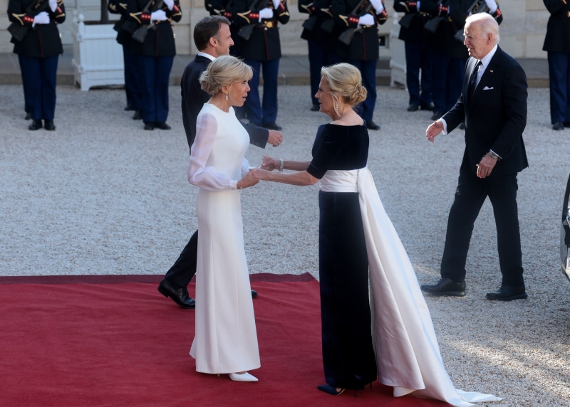 In One of Her Final First Lady Moments, Jill Biden Rewears Custom Schiaparelli