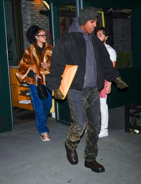 New Year, New Date Night Aesthetic for Rihanna and A$AP Rocky