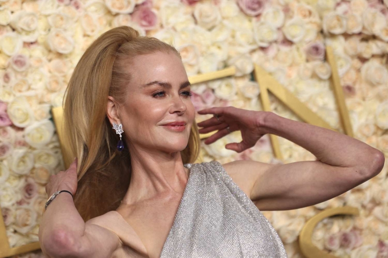 Nicole Kidman's hair at the 2025 Golden Globes was otherworldly. To complement her custom Balenciaga twisted-back gown, Kidman's tresses were swept up and back into a bouncy bouffant.