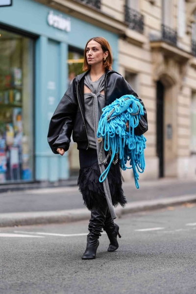 That said, it never hurts to have a few outfits in mind before test-driving a statement accessory. Ahead, you’ll find 10, cribbed from some of the style set’s best dressed denizens, worth filing away for inspiration.