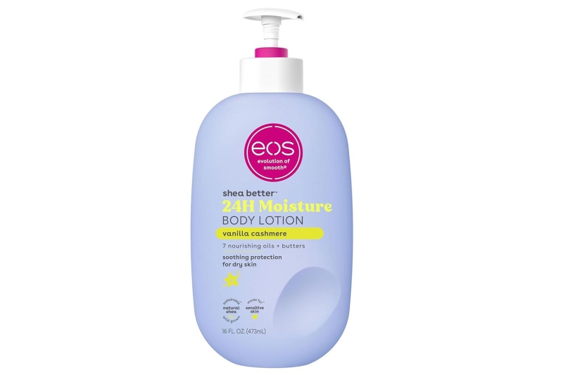 The Eos Shea Better Vanilla Cashmere Body Lotion is the number one best-selling body lotion on Amazon with more than 23,000 five-star ratings. The TikTok-viral product is my winter beauty essential for soft, moisturized skin.